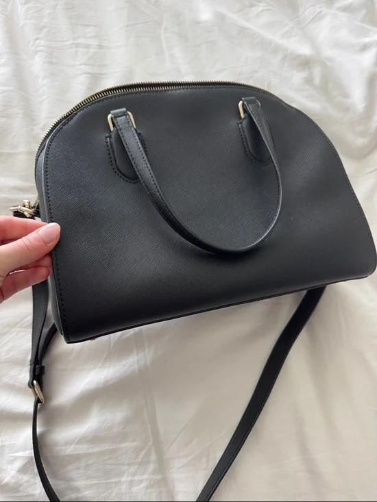 Kate Spade Black Dome Crossbody Bag with Gold Hardware - Picture 3 of 7